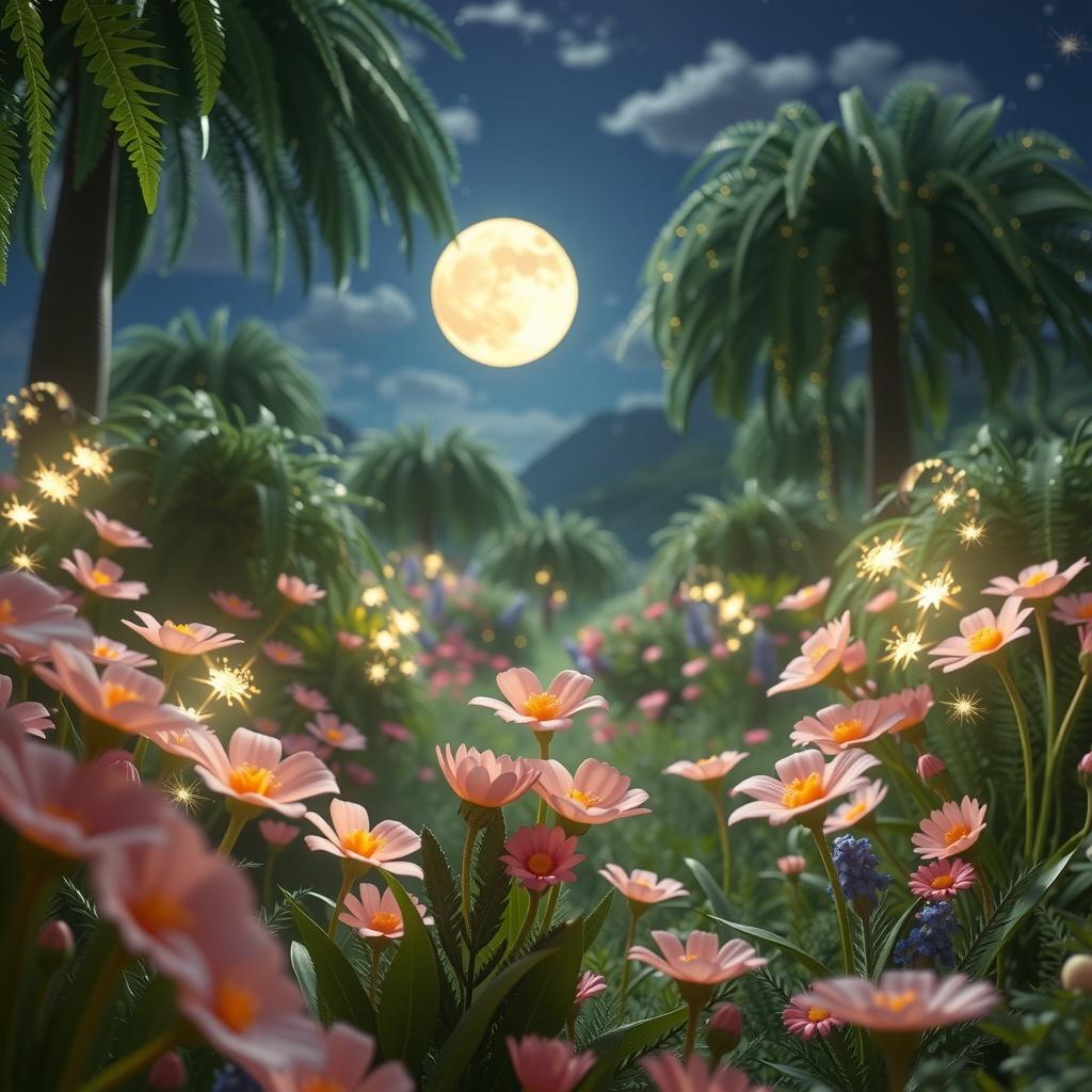 The Secret Garden of Sparkling Wishes