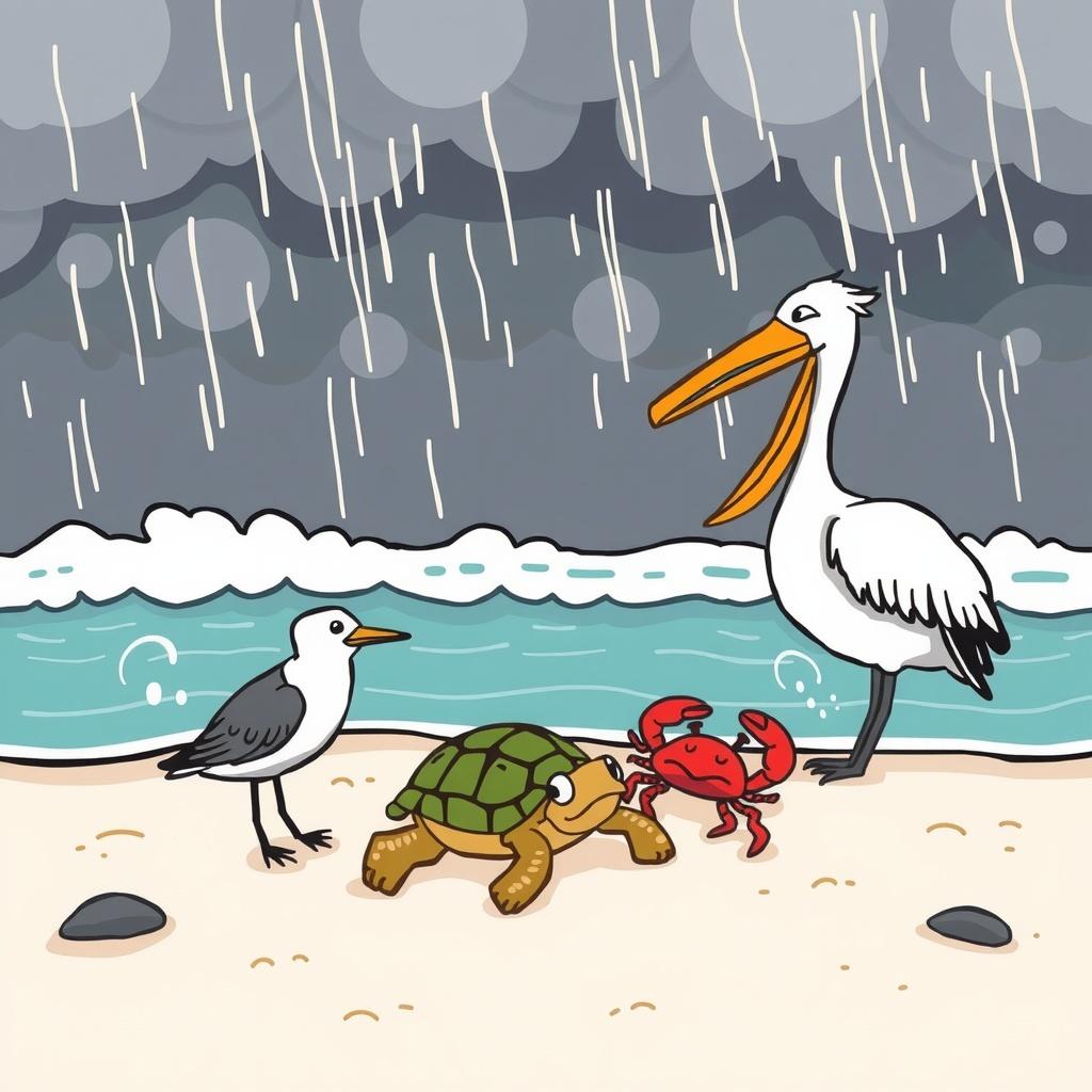 The Little Sandpiper's Adventure