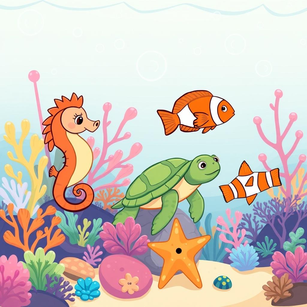 The Journey of Sammy the Seahorse