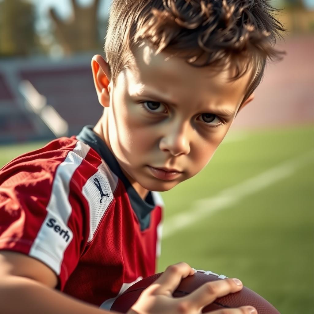 The Boy Who Reached for the Goal