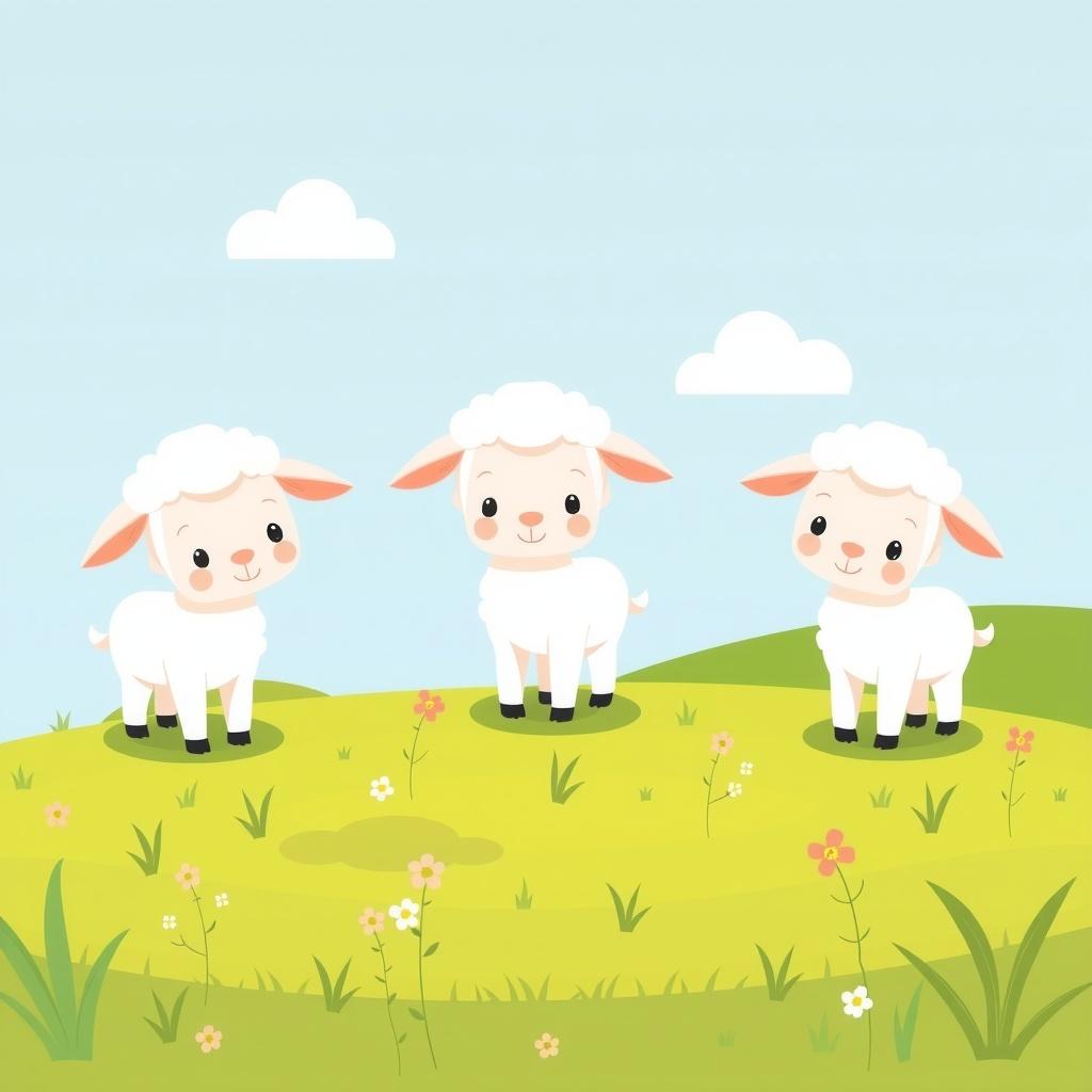 The Three Little Lambs and the Search for Jesus