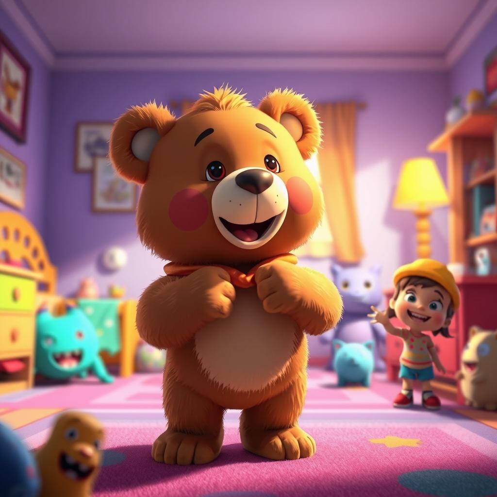 The Adventures of Captain Cuddles: The Brave Little Teddy