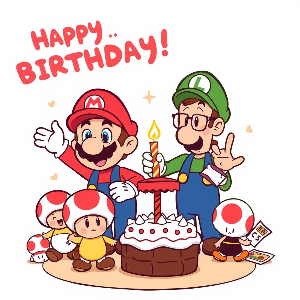 Mario's Surprise Birthday Bash