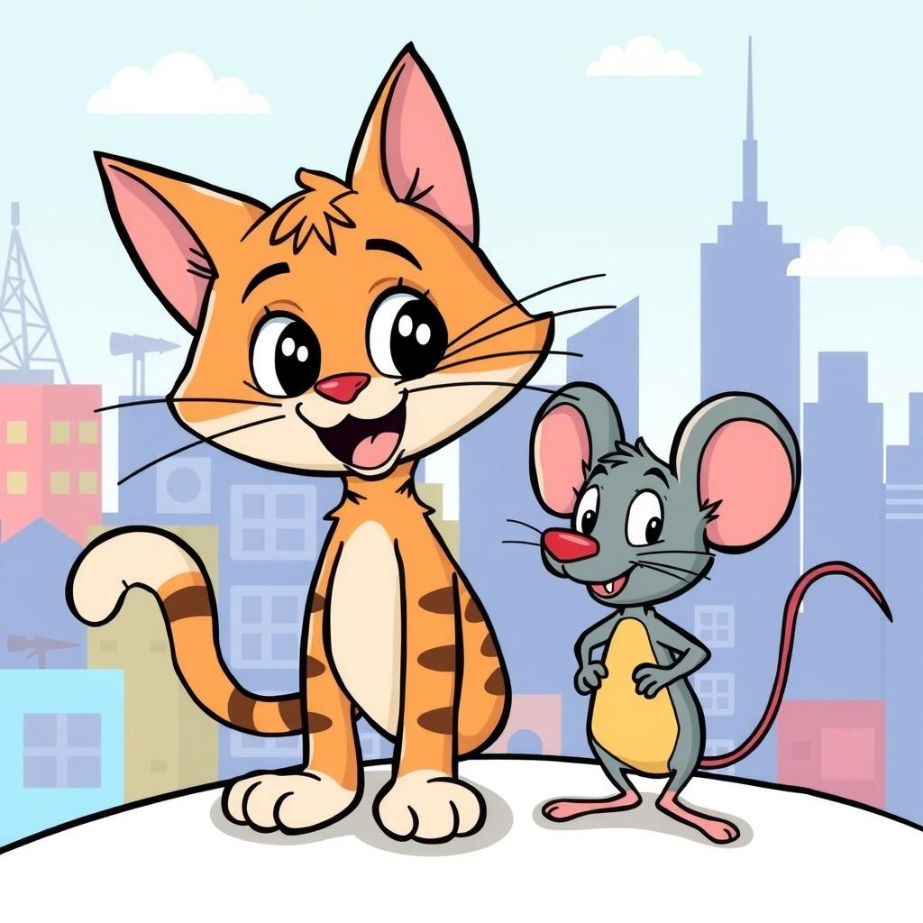 Whiskers and Marvin’s Big City Adventure