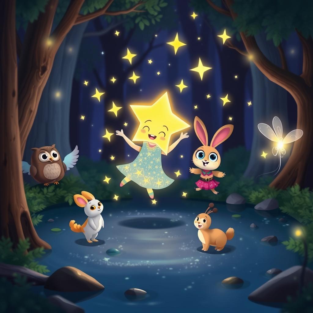 The Adventure of Sparkle and the Lost Moonbeam