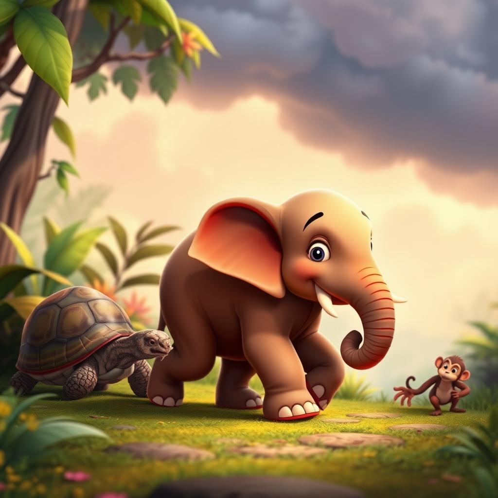 The Kind Little Elephant