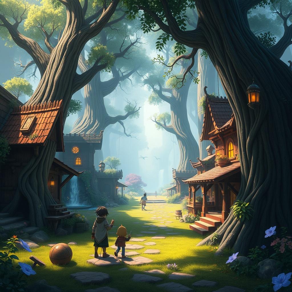 The Enchanted Chronicles of Elara