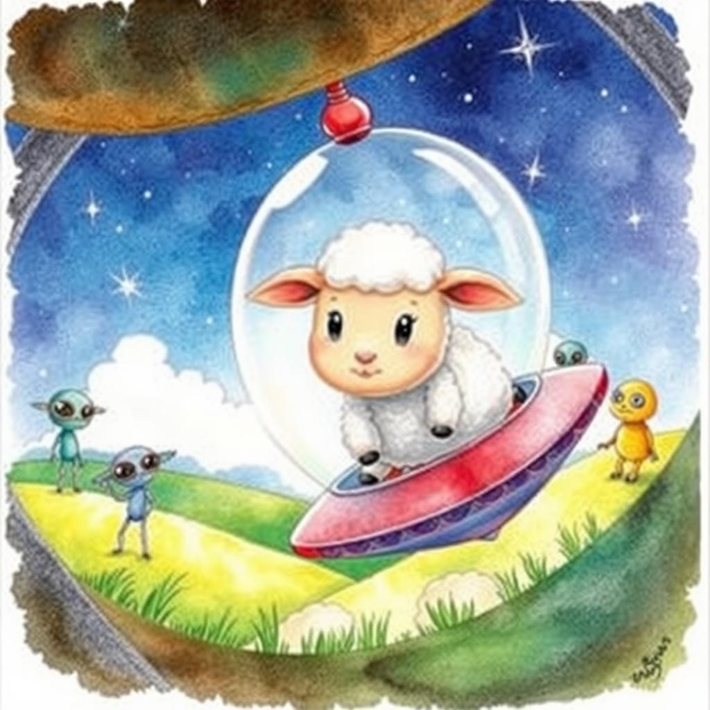 The Sheep's Cosmic Adventure