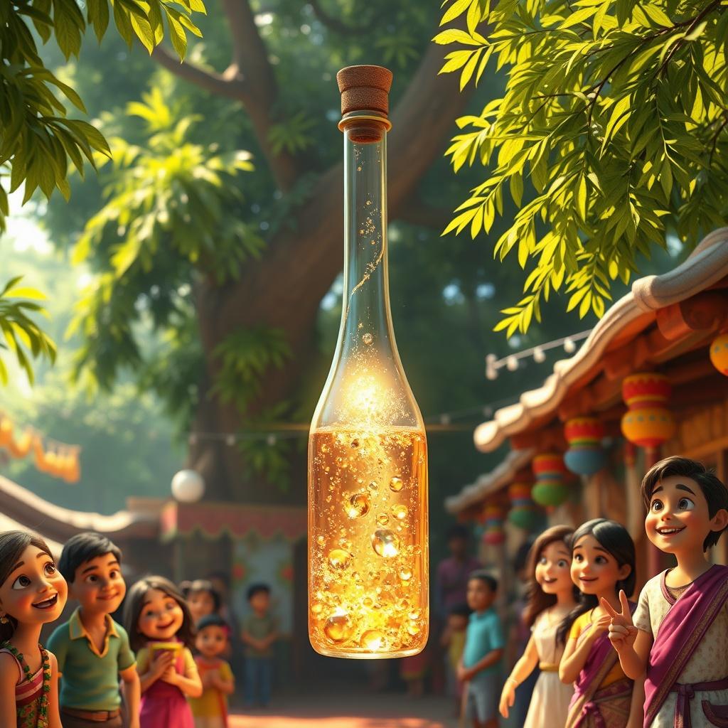 James and the Enchanted Bottle