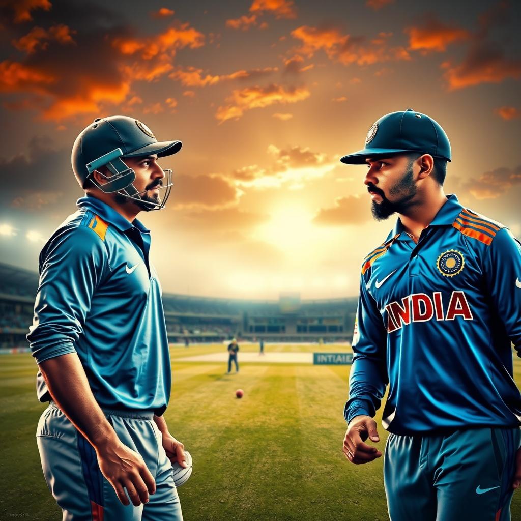 The Legend of Cricket: MS Dhoni and Virat Kohli