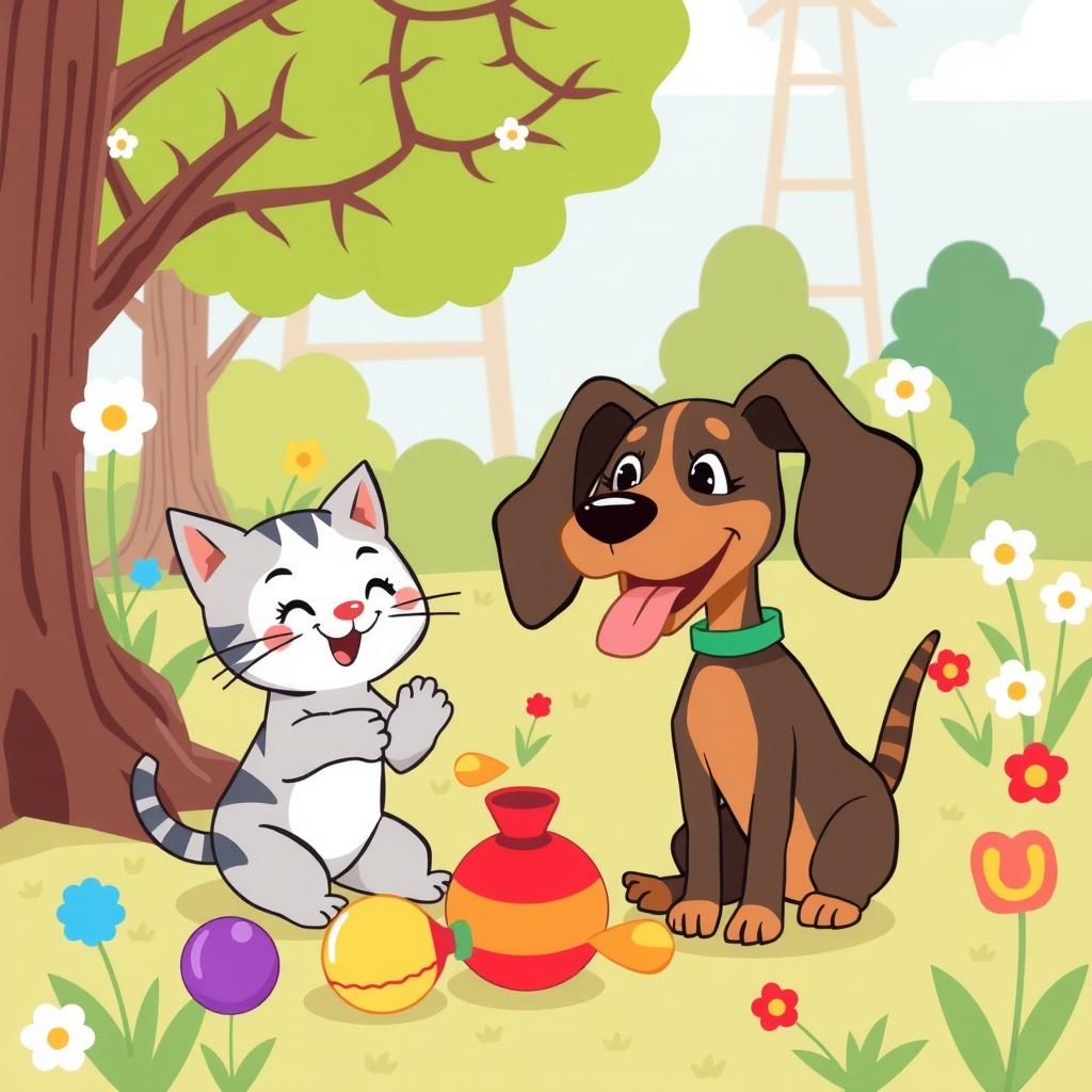 The Adventures of Boy Cat and Girl Weiner Dog