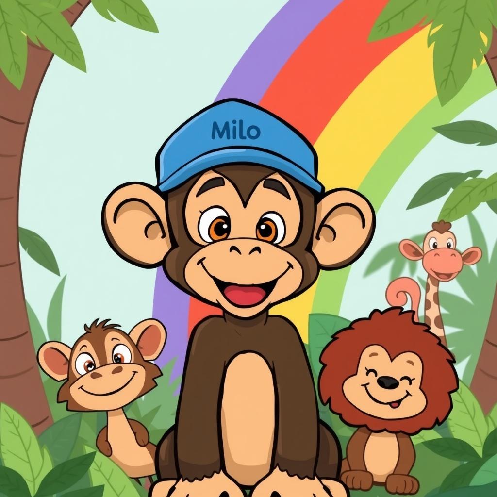 Milo the Curious Monkey's Learning Adventure