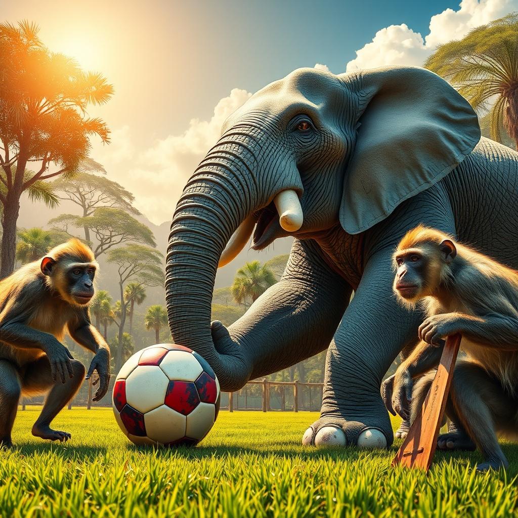 Nellie and the Soccer Safari