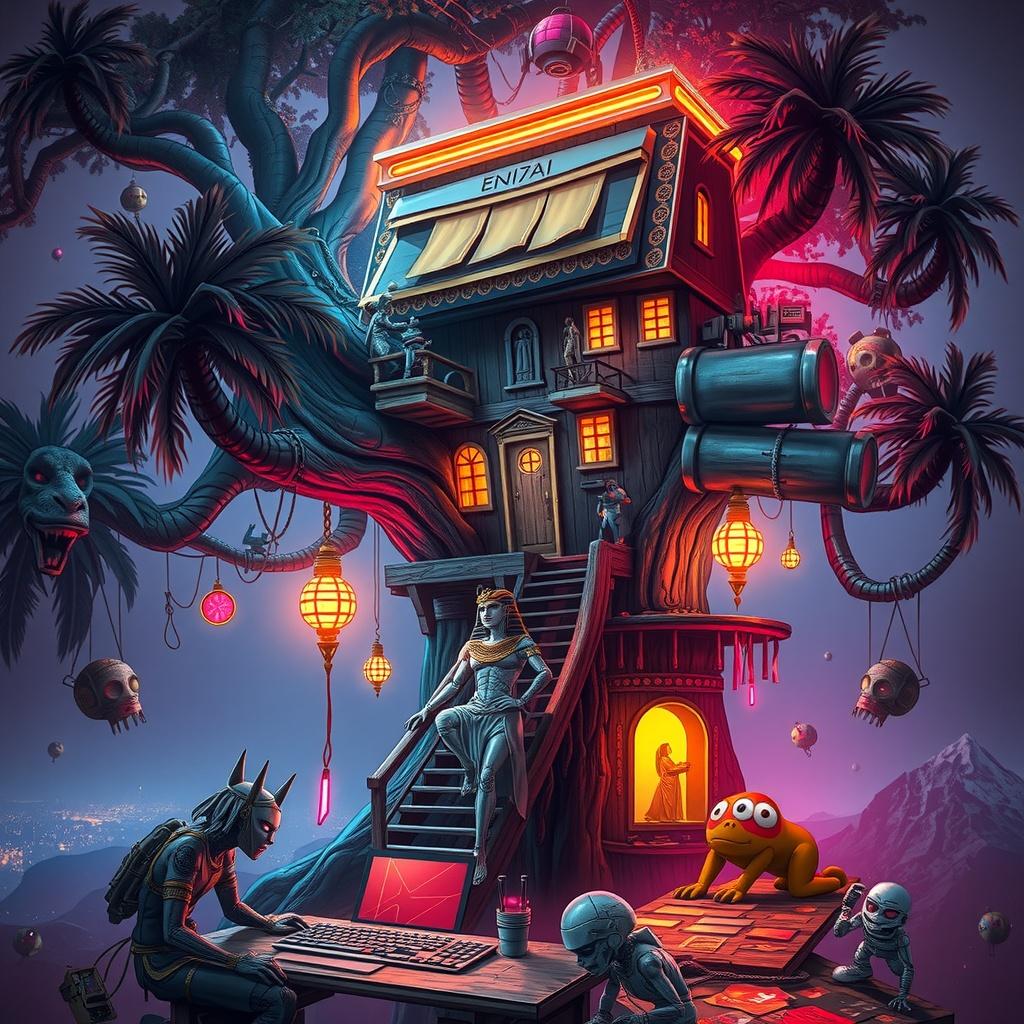 The Secret of the Time-Traveling Treehouse