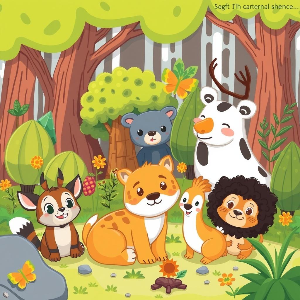 Animal Adventures: A Day in the Garden