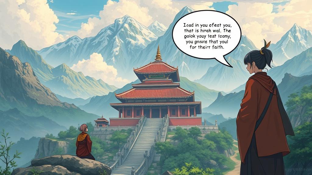 The Mountain Temple Encounter