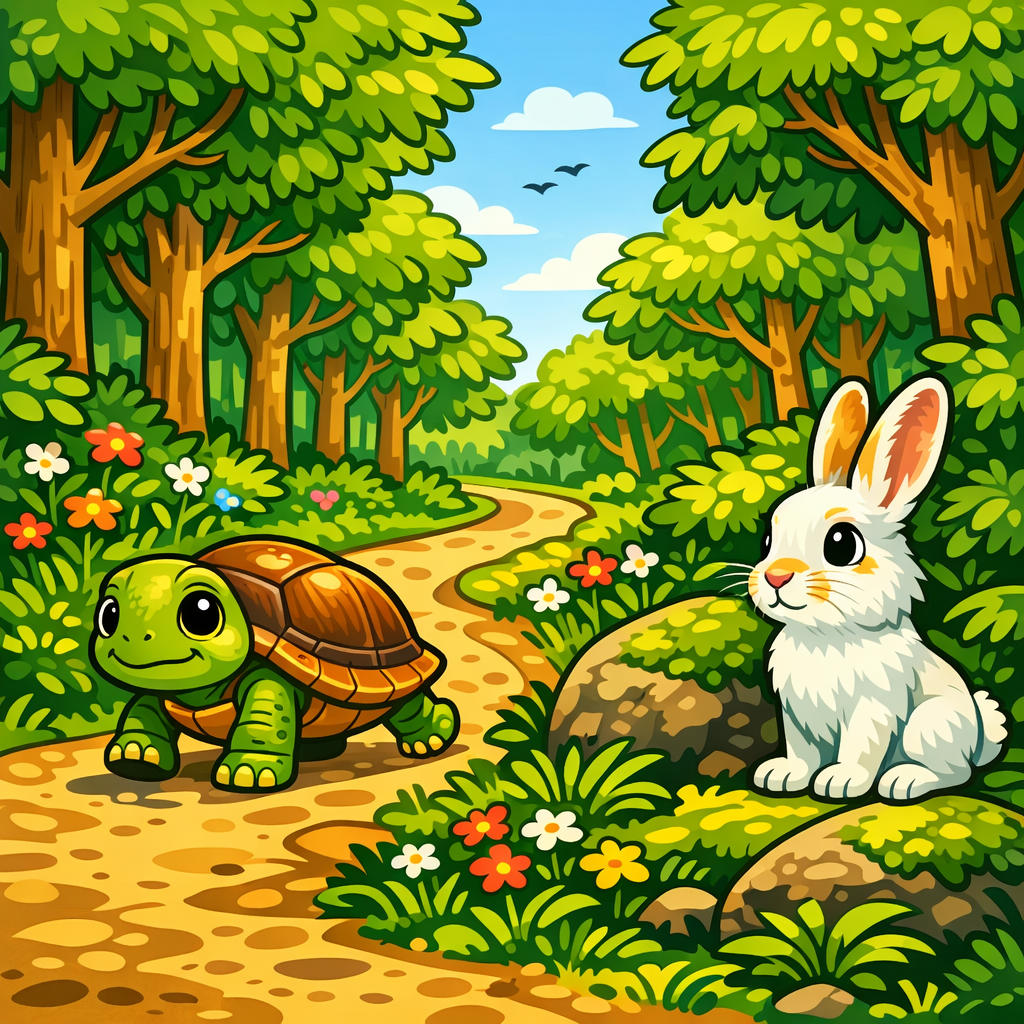 The Turtle and the Rabbit’s Friendship