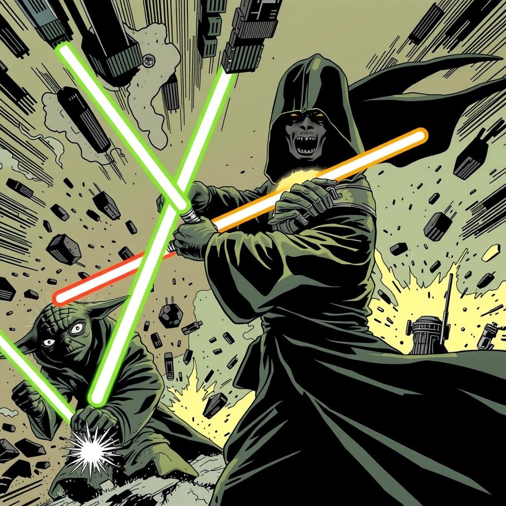 The Fall of the Jedi Master