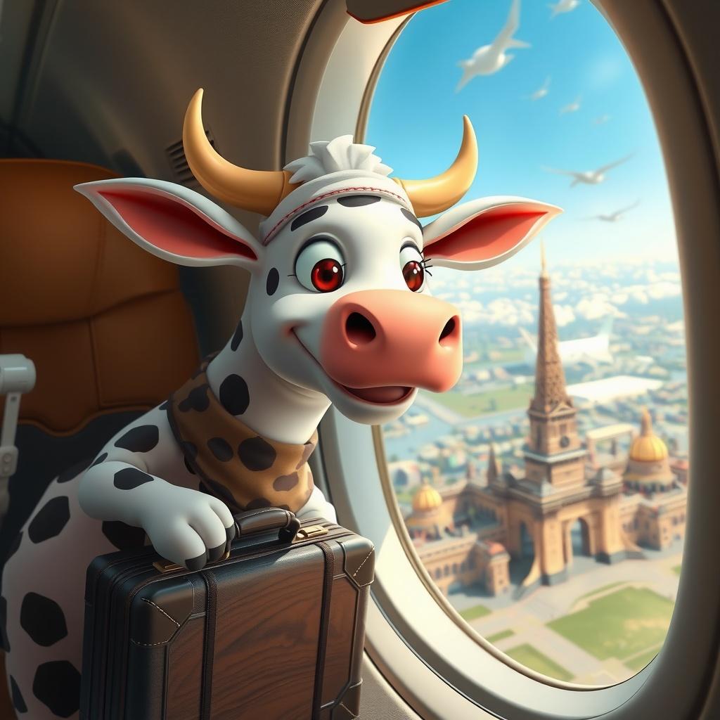 Cow's Airborne Adventure
