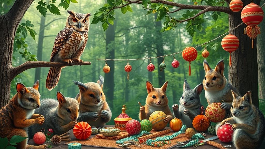The Tale of the Wise Owl and the Forest Workshop