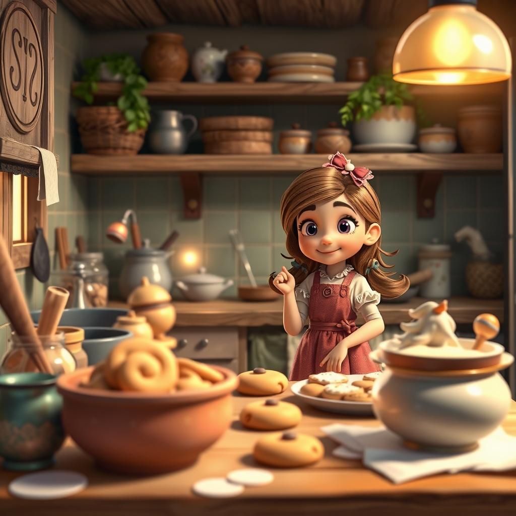 Lilly and the Enchanted Cookies