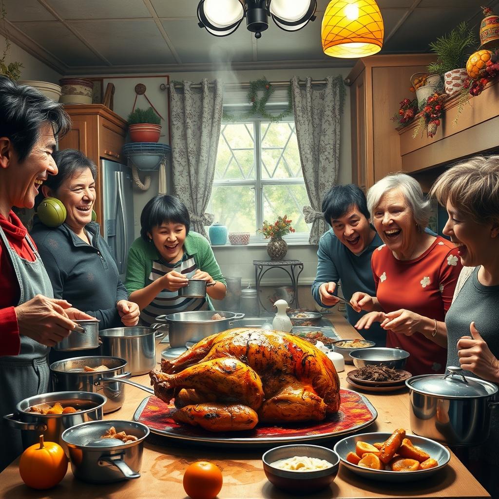 Thanksgiving Chaos at Grandpa Vince's