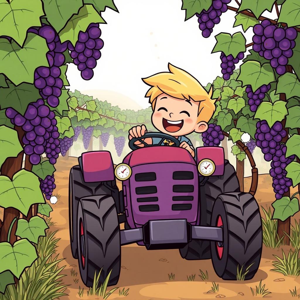 The Whimsical Vineyard Adventure