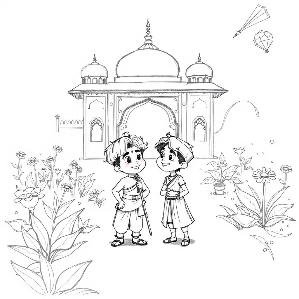 The Wisdom of Little Akbar and Birbal