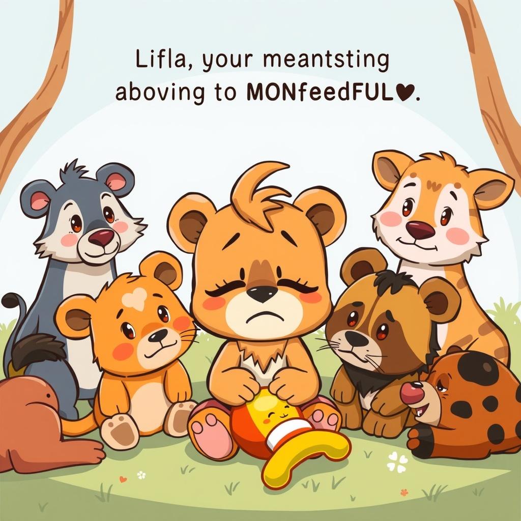 Lila the Little Lion Learns to Forgive