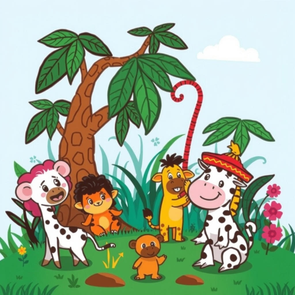 Crayon Song Chaos in the Jungle