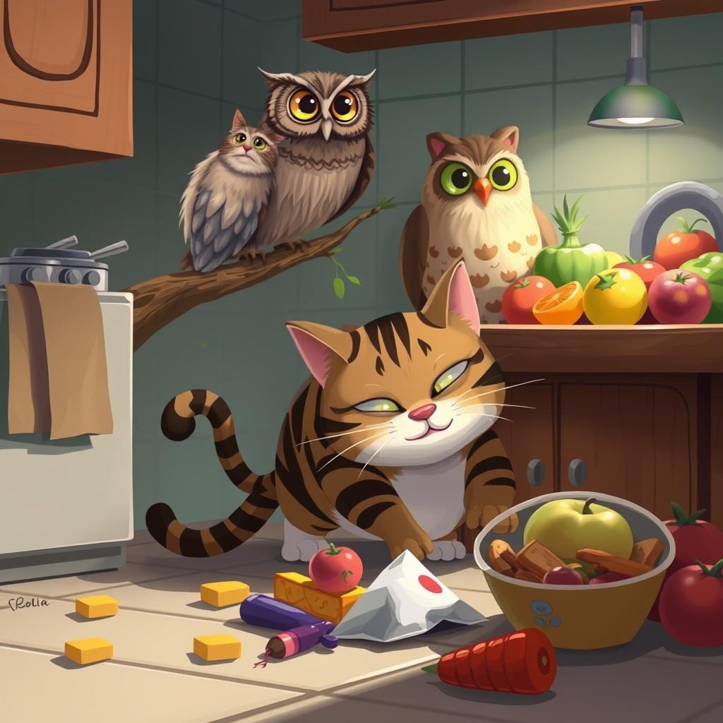 Whiskers' Culinary Journey