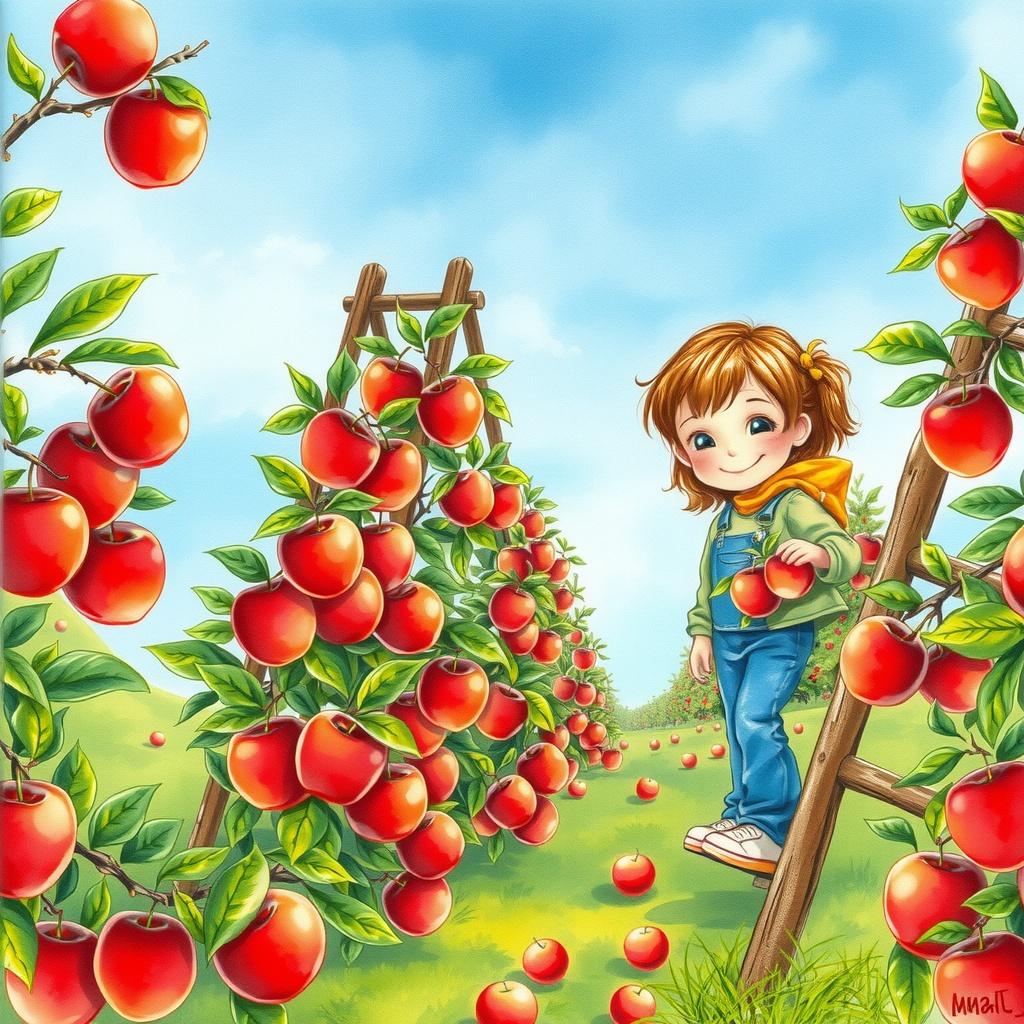 Annie and the Apple Orchard