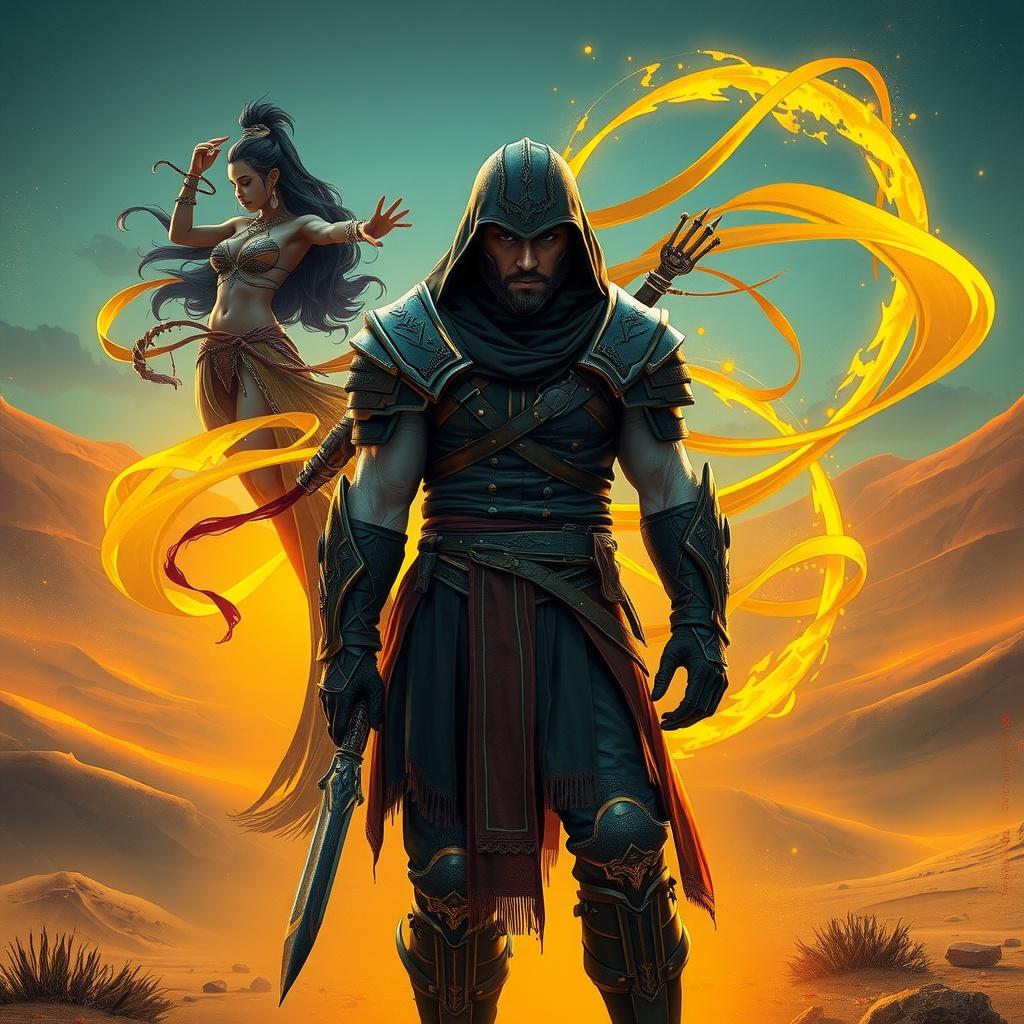 The Kind Warrior and the Enigmatic Sorceress