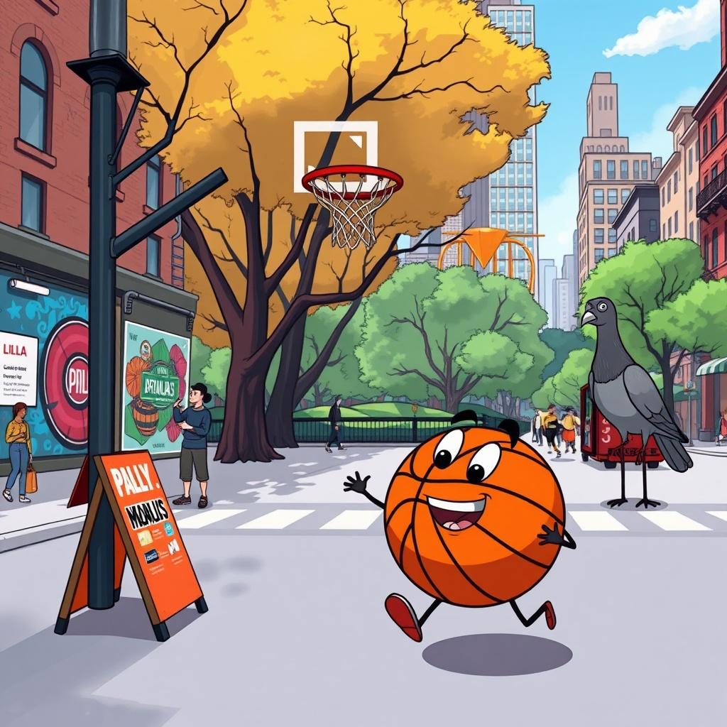 The Adventures of Billy the Basketball