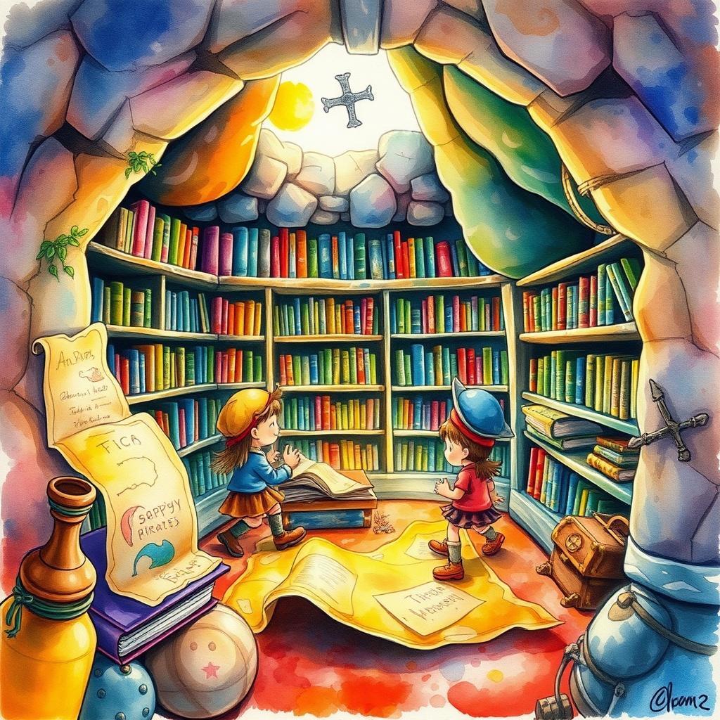 The Enchanted Library Adventure
