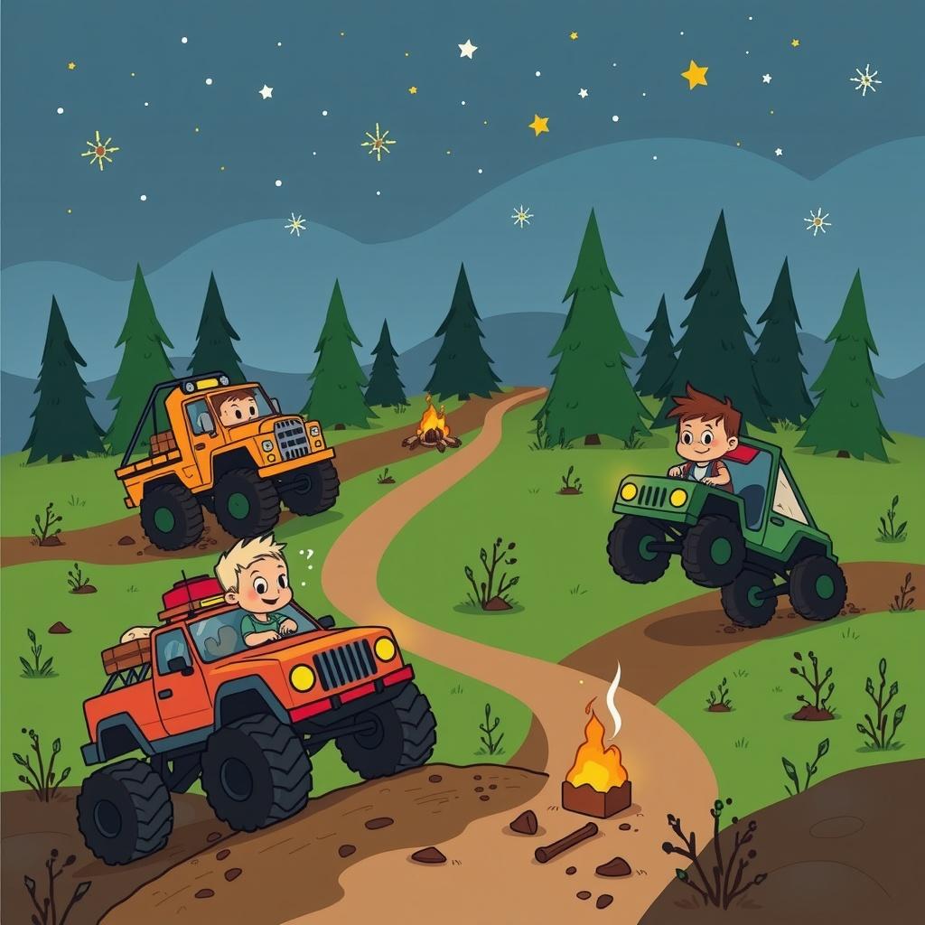 Camping Adventures Under The Stars