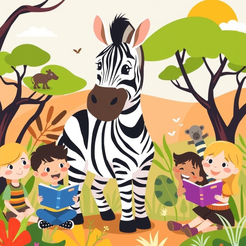 Zara the Zebra's Stripes of Unity