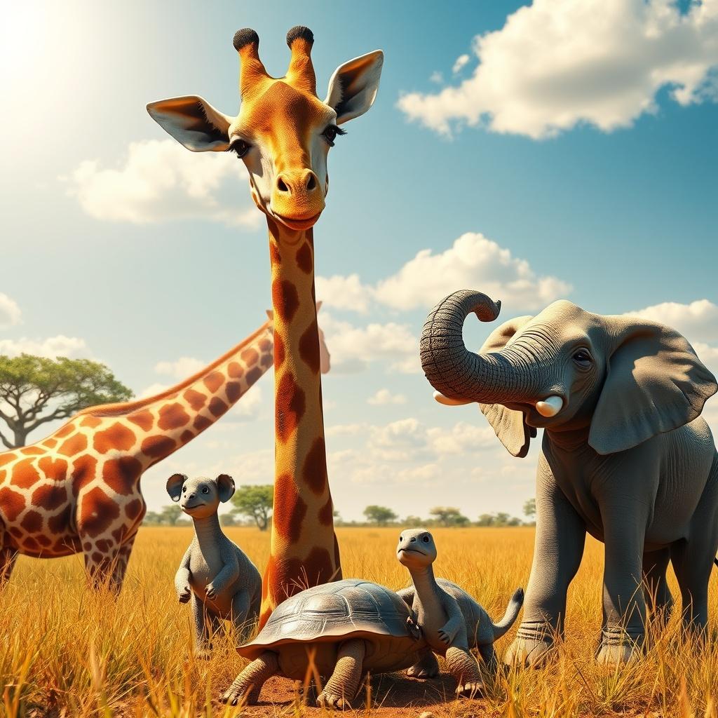 Gigi the Giraffe's Tall Tale