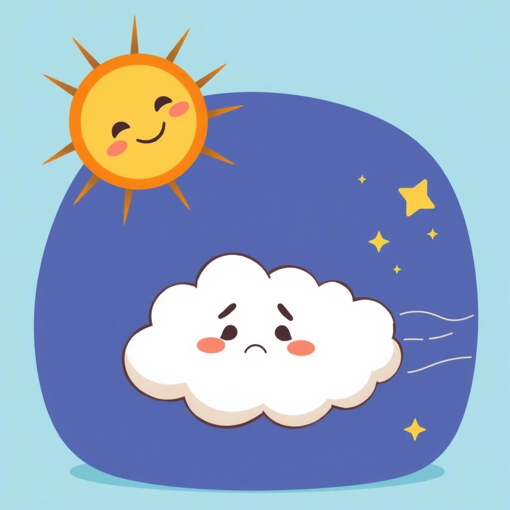 The Little Cloud Who Found His Sunshine