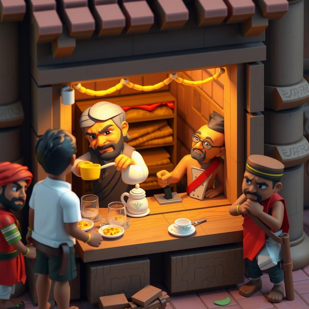 The Greedy Tea Vendor