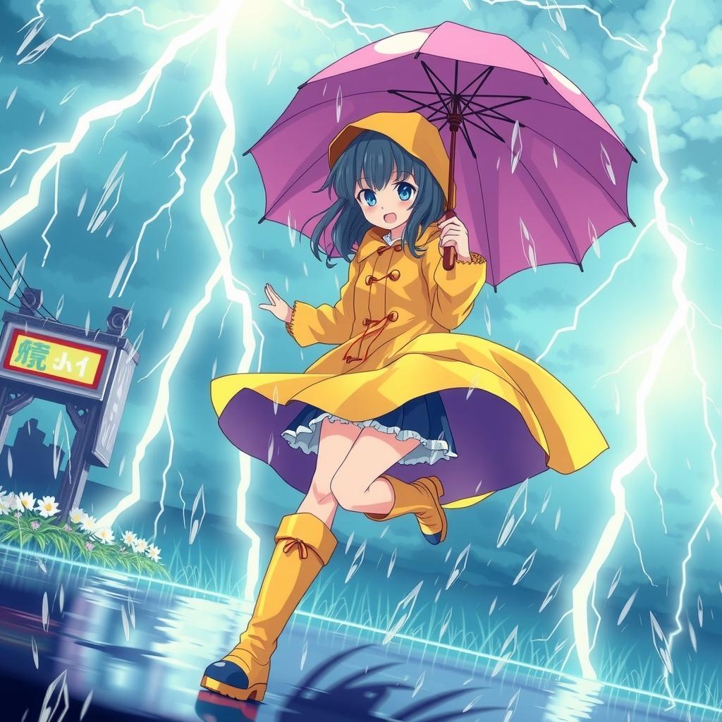 The Girl in the Storm