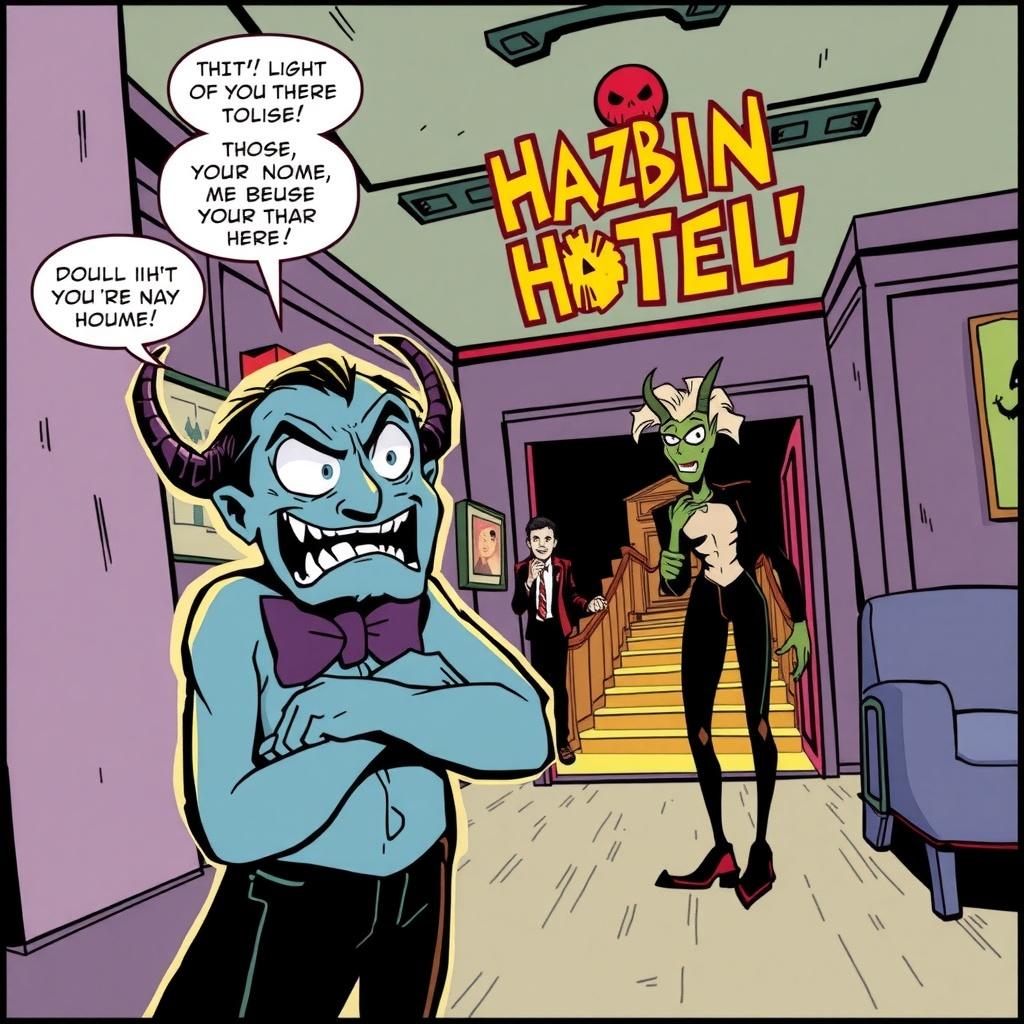 Hazbin Hotel: Devan’s Heavenly Harmony – Chapter 1: Mother’s Worry