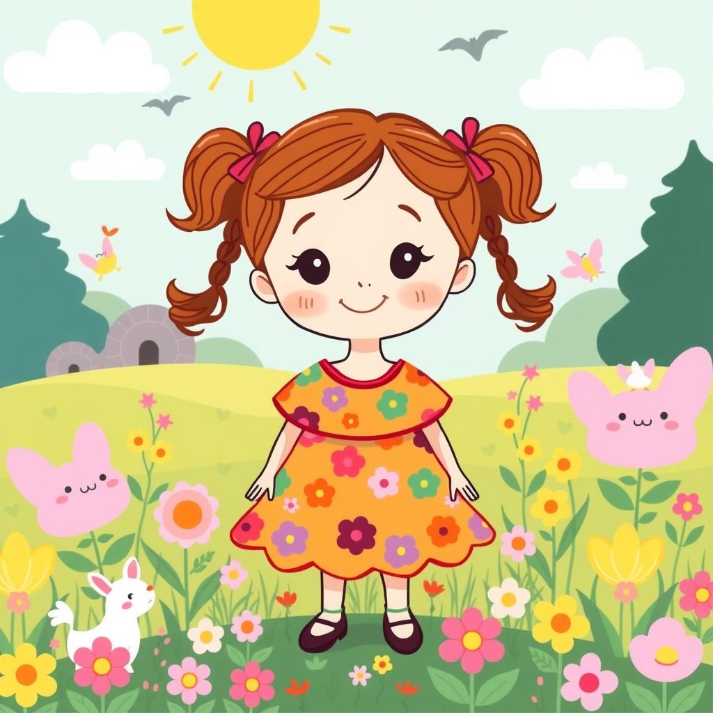 The Little Girl’s Secret Garden