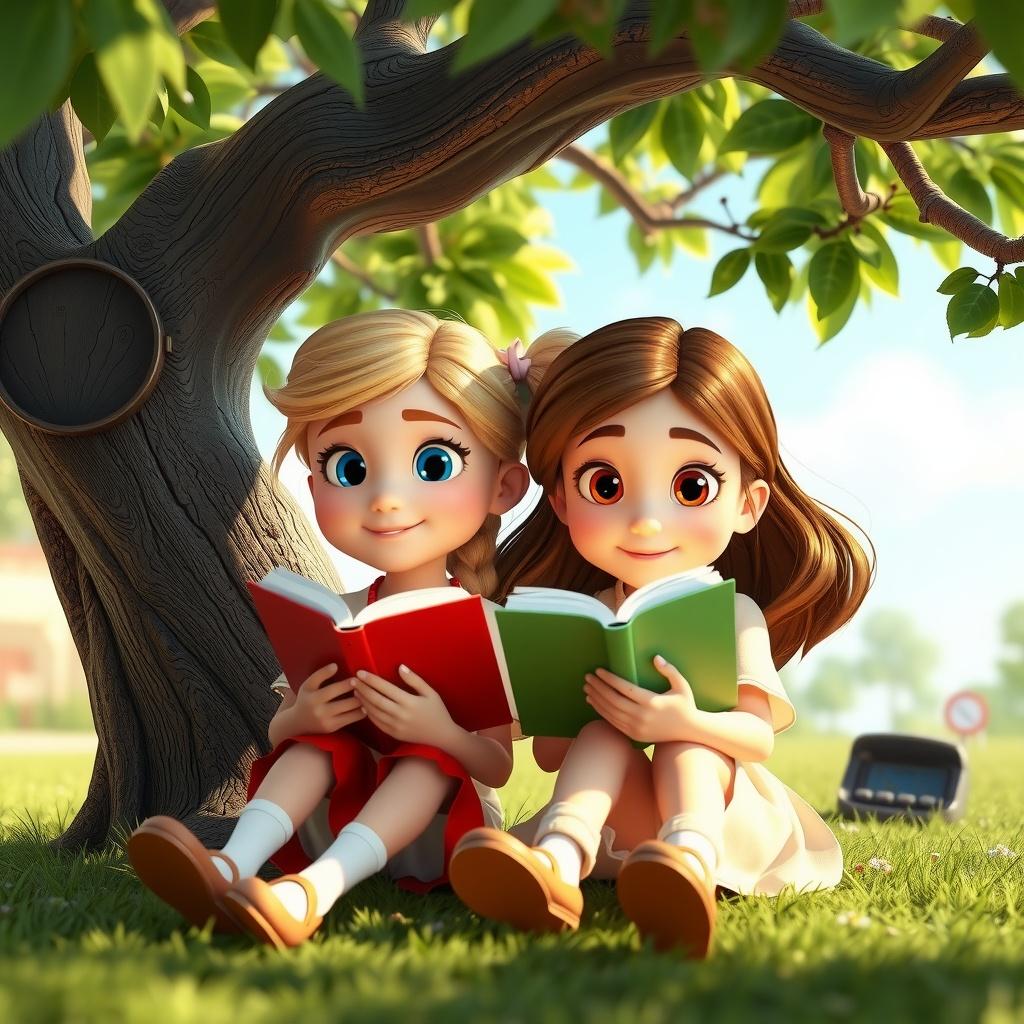 The Curious Sisters and the Mystery of the Garden