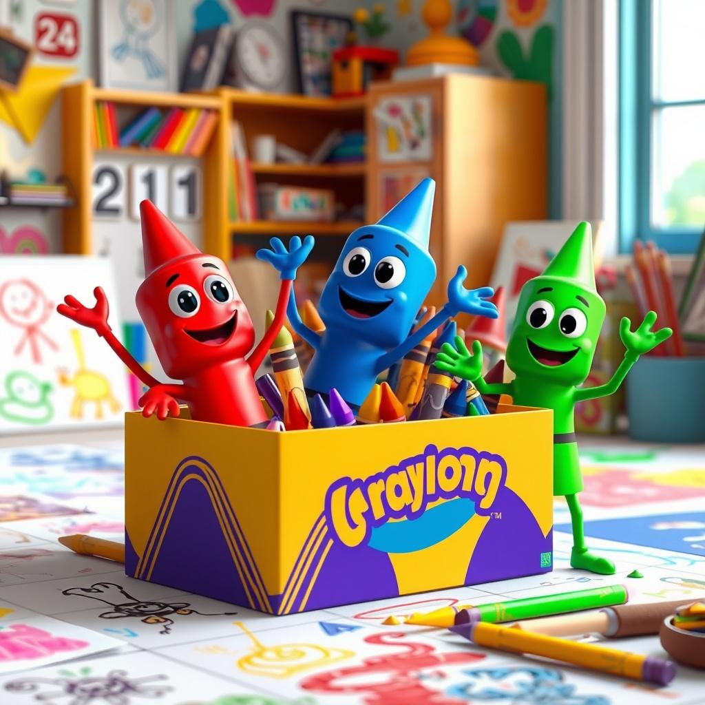 The Day the Crayons Quit
