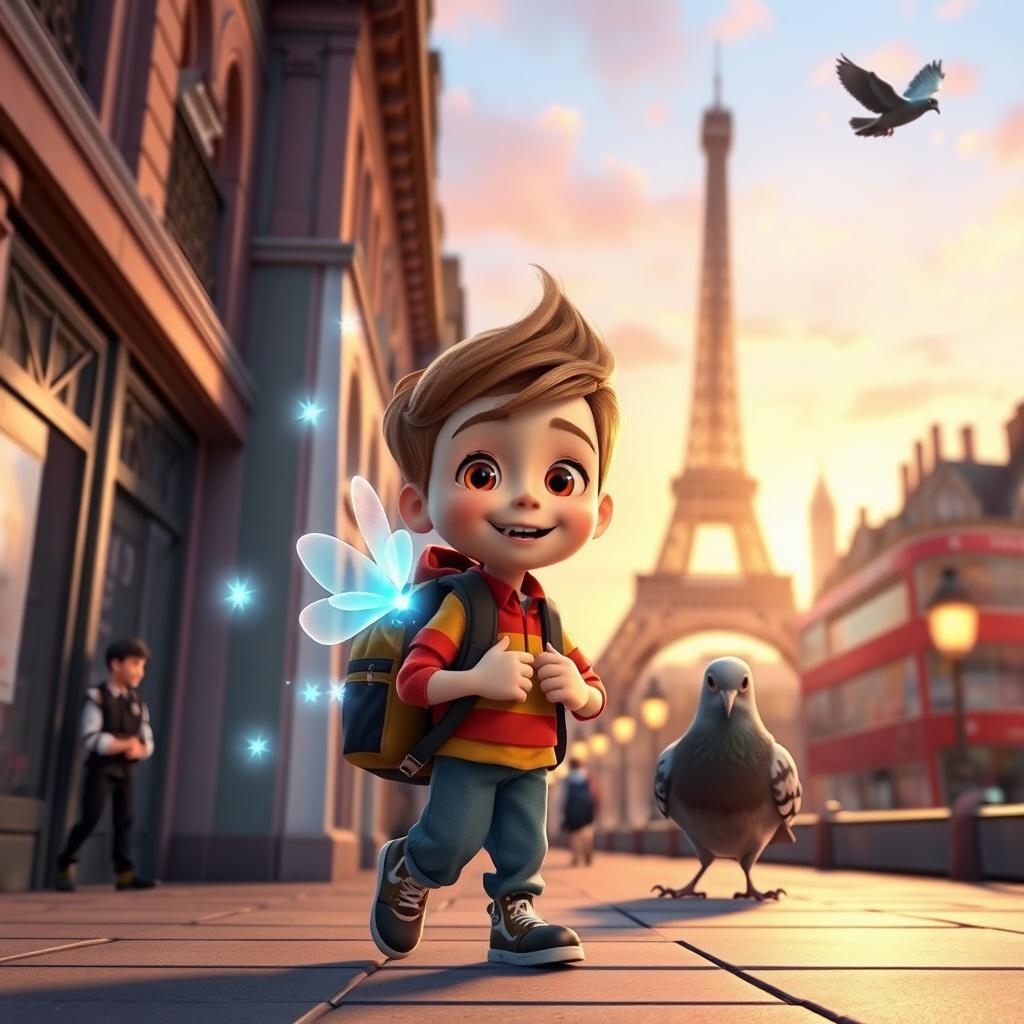 The Amazing Adventure of Timmy and His Magical Backpack