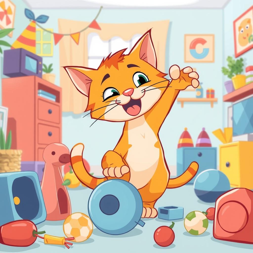 Leo the Curious Cat
