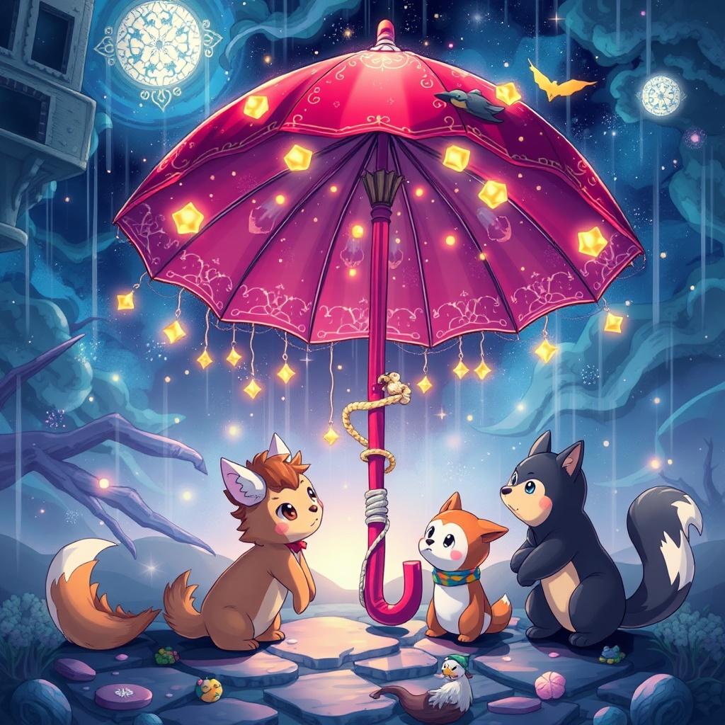 Luna's Magic Umbrella Adventure
