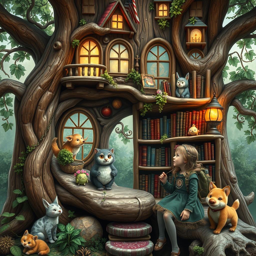 The Enchanted Library Adventure
