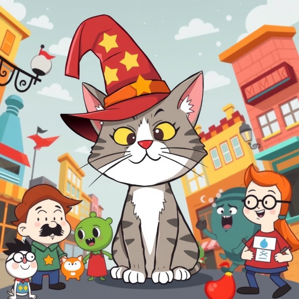 The Adventures of Whiskers and the Magical Hat